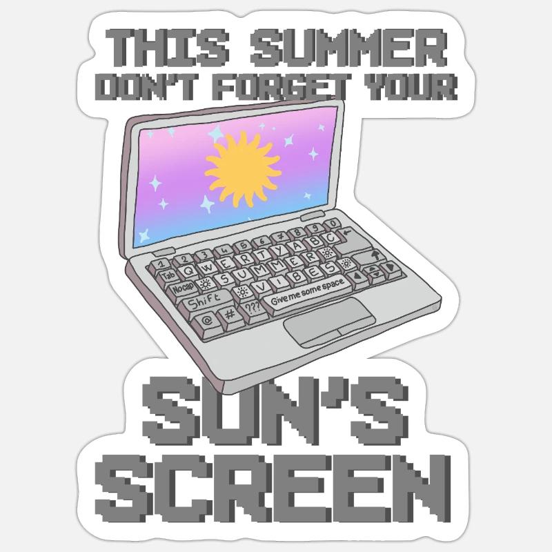 Sticker taille S (10 x 10 cm) - 