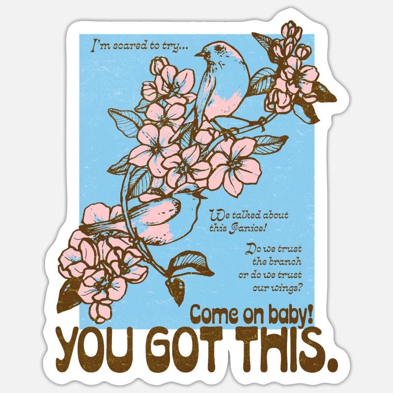 Sticker size S (10 x 10 cm) - 