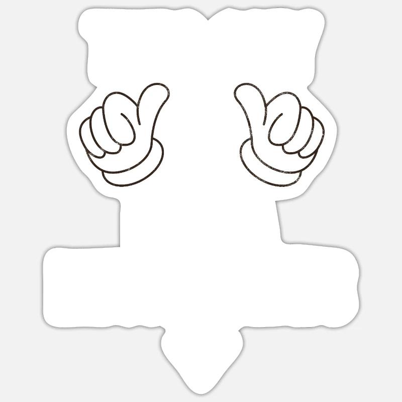 This Guy Has a micropenis Sticker taille S (10 x 10 cm)