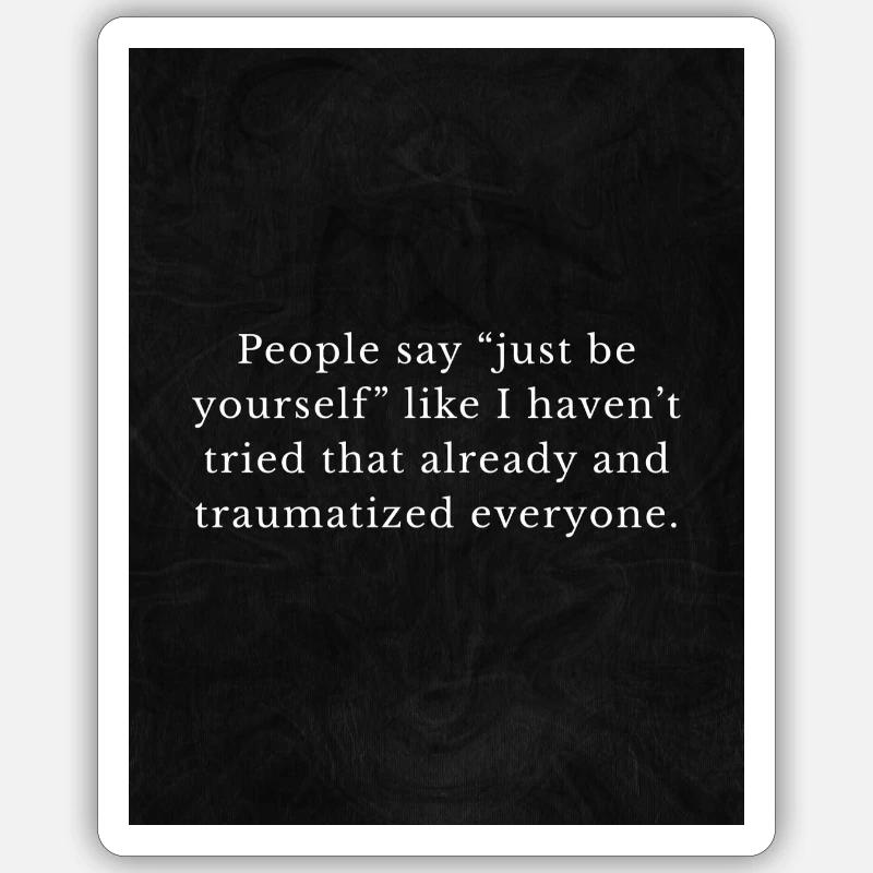 Sticker size S (10 x 10 cm) - 