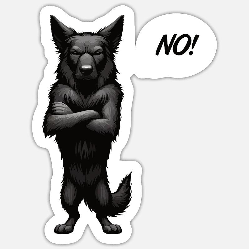 Sticker Größe S (10 x 10 cm) - 