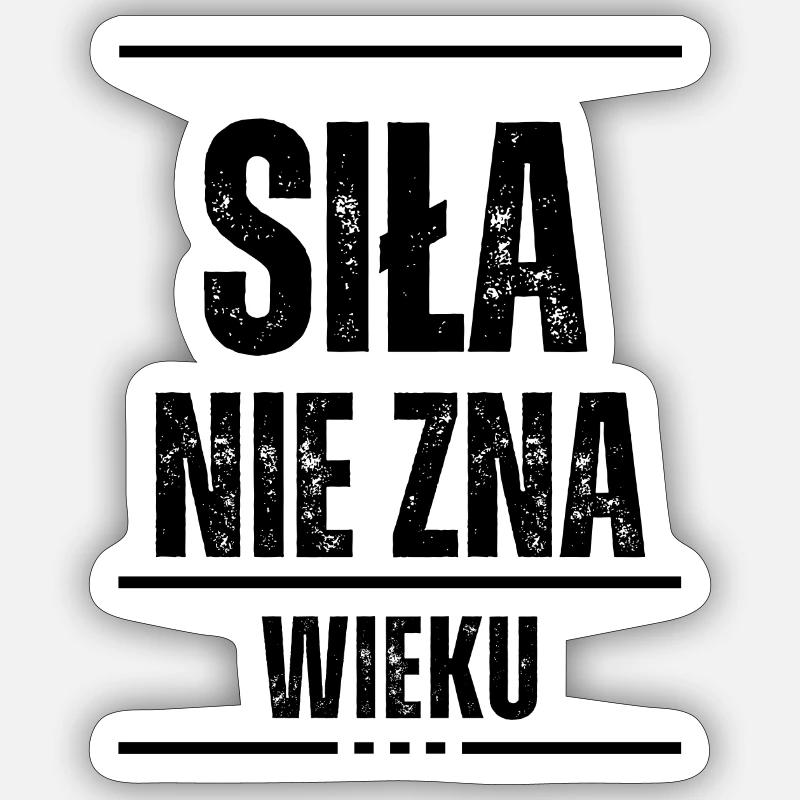 Abstraktes geometrisches Muster - Sticker Größe S (10 x 10 cm) - Mattweiß