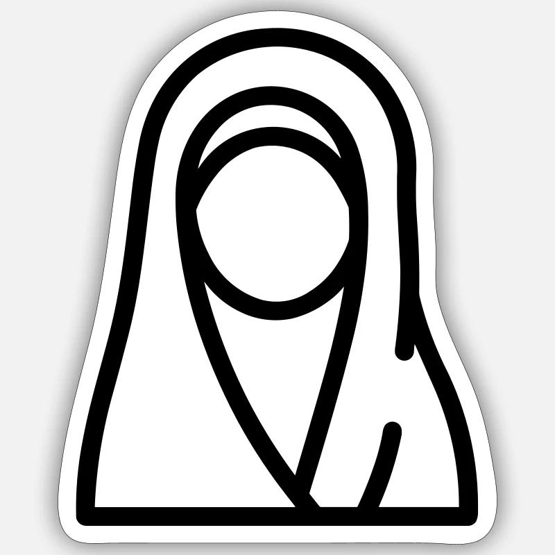 Sticker Größe S (10 x 10 cm) - 