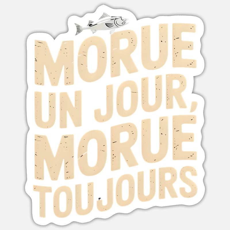 Once a cod, always a cod Sticker size S (10 x 10 cm)