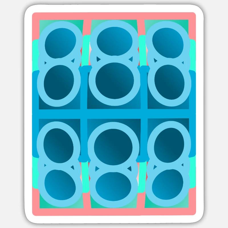 Sticker taille S (10 x 10 cm) - 