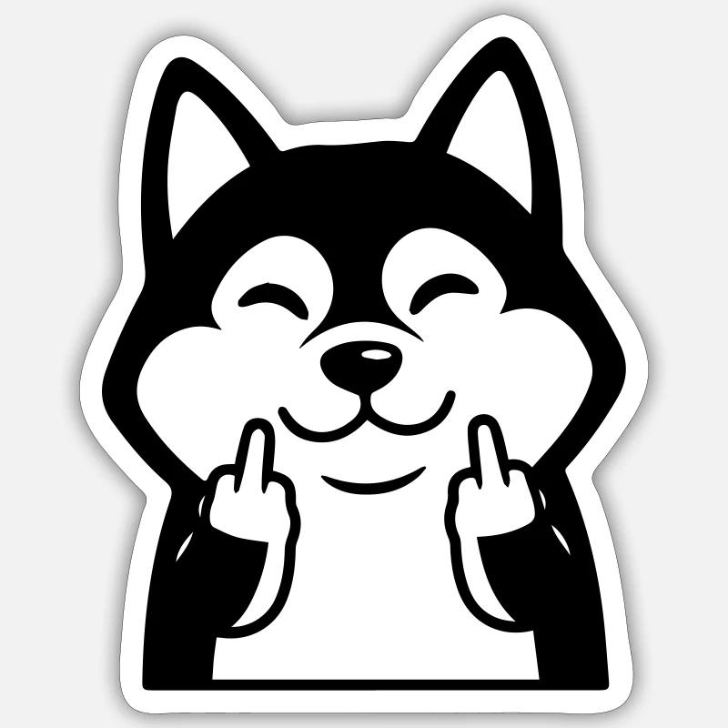 Sticker Größe S (10 x 10 cm) - 
