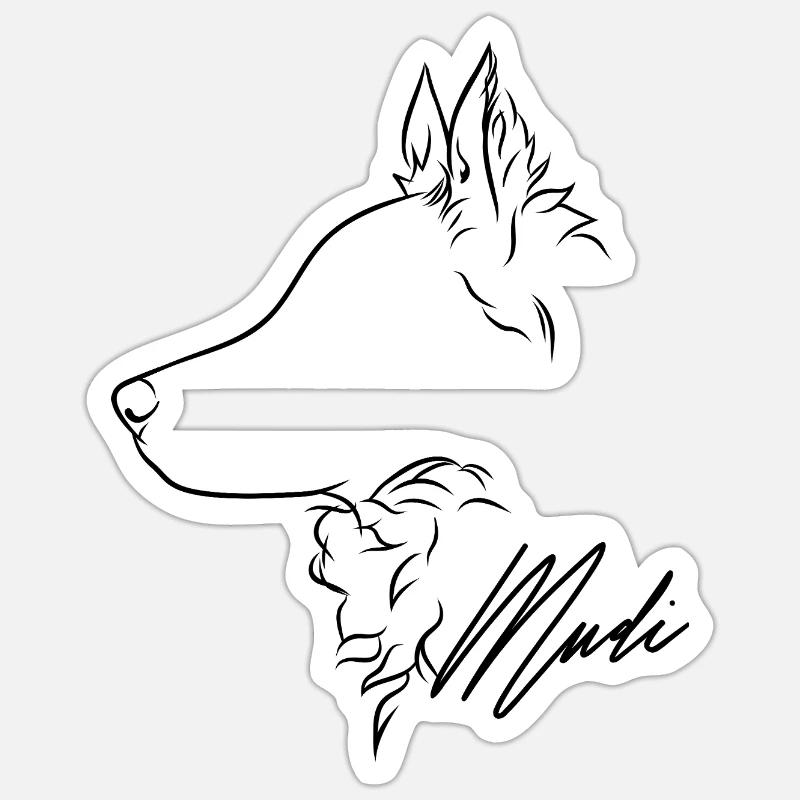 Sticker Größe S (10 x 10 cm) - 