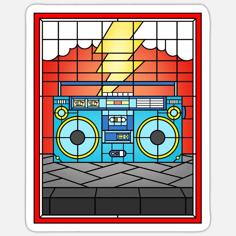 Sticker Größe S (10 x 10 cm) - 