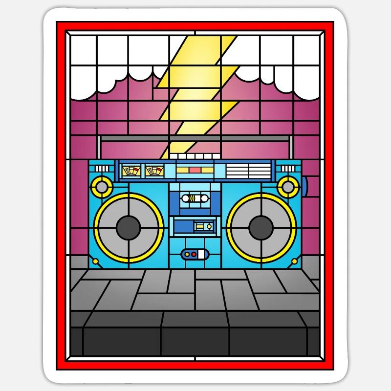 Sticker Größe S (10 x 10 cm) - 