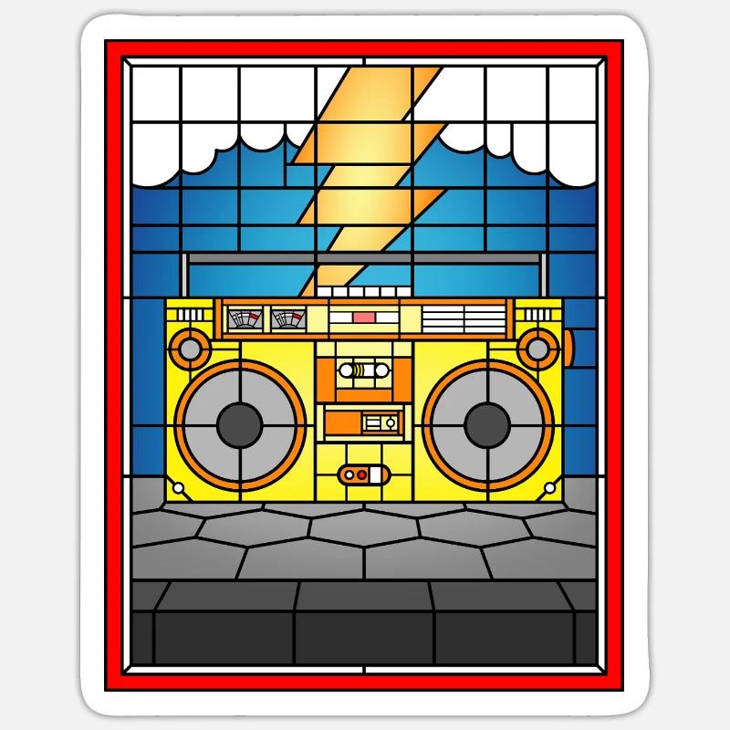 Sticker taille S (10 x 10 cm) - 