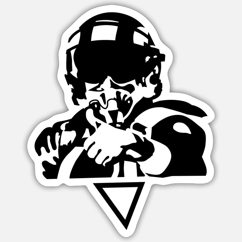 Sticker taille S (10 x 10 cm) - 