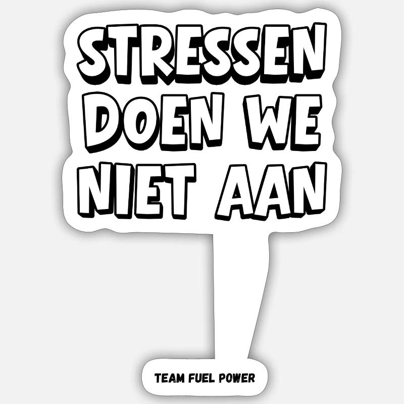 Sticker size S (10 x 10 cm) - 