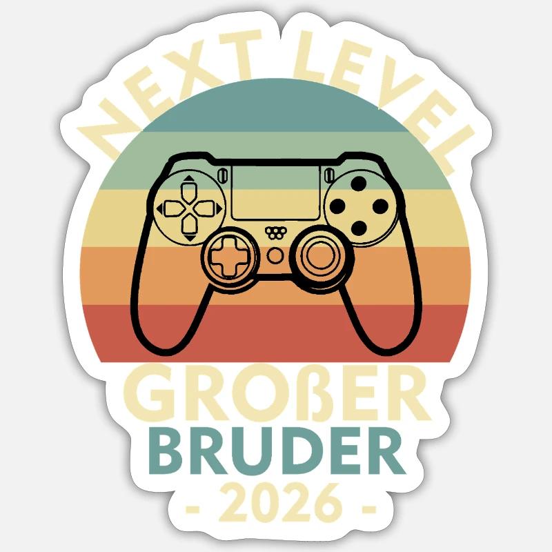 Next Level Big Brother Loading 2026 Siblings Sticker size S (10 x 10 cm)