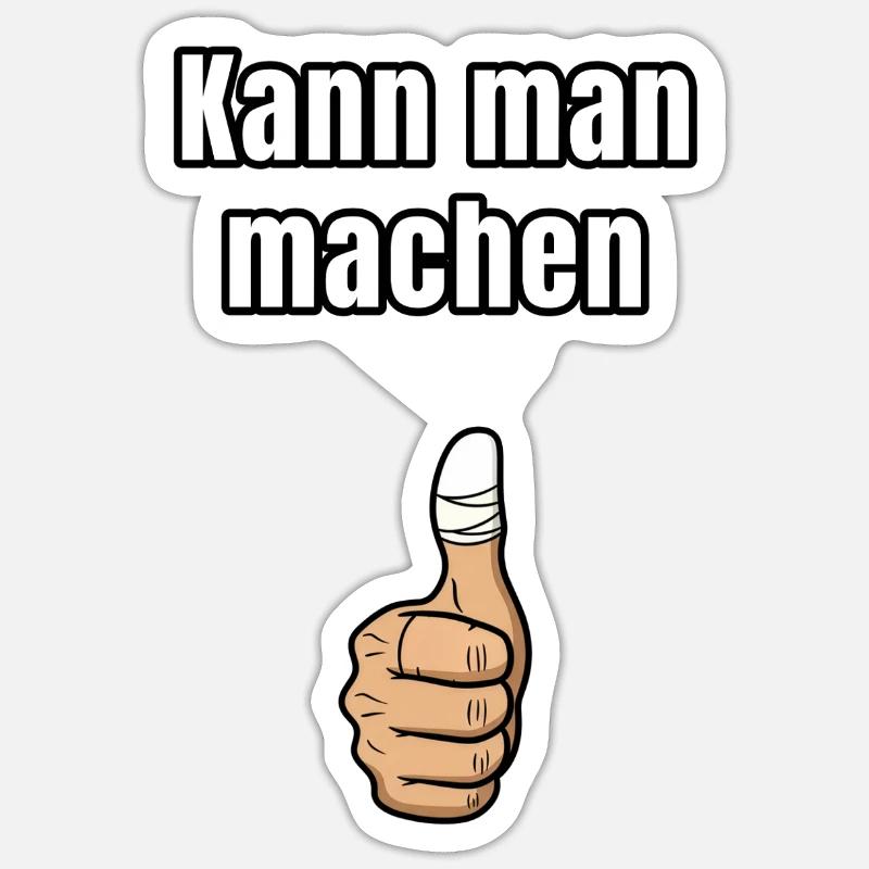 Sticker Größe S (10 x 10 cm) - 