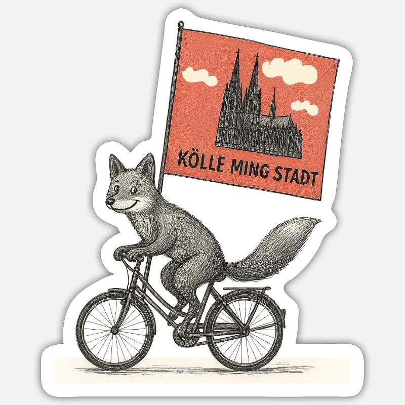 Sticker Größe S (10 x 10 cm) - 
