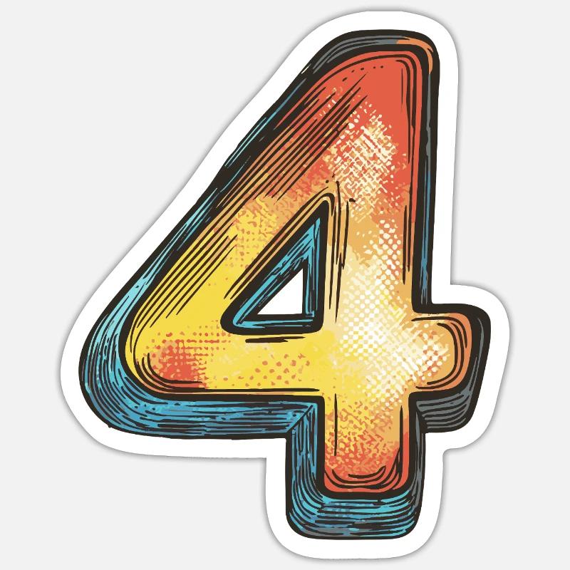 Sticker Größe S (10 x 10 cm) - 