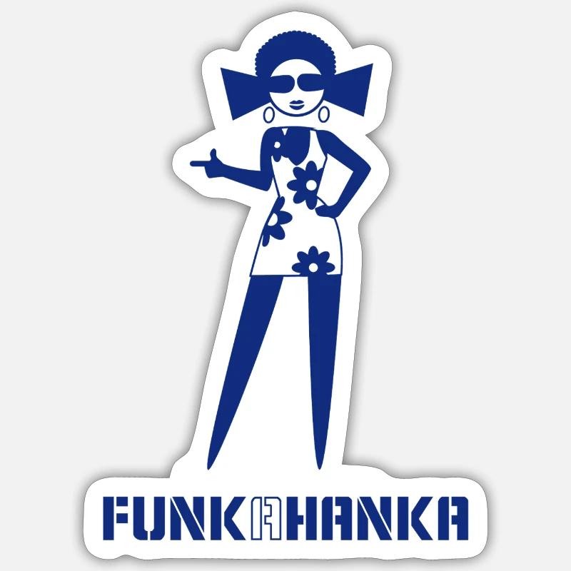 FUNK A HANKA Sticker Größe S (10 x 10 cm)