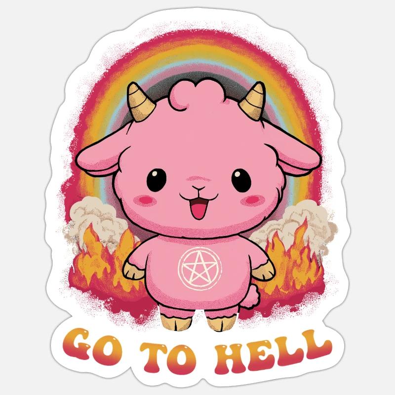Sticker taille S (10 x 10 cm) - 