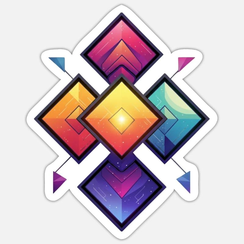 Sticker taille S (10 x 10 cm) - 