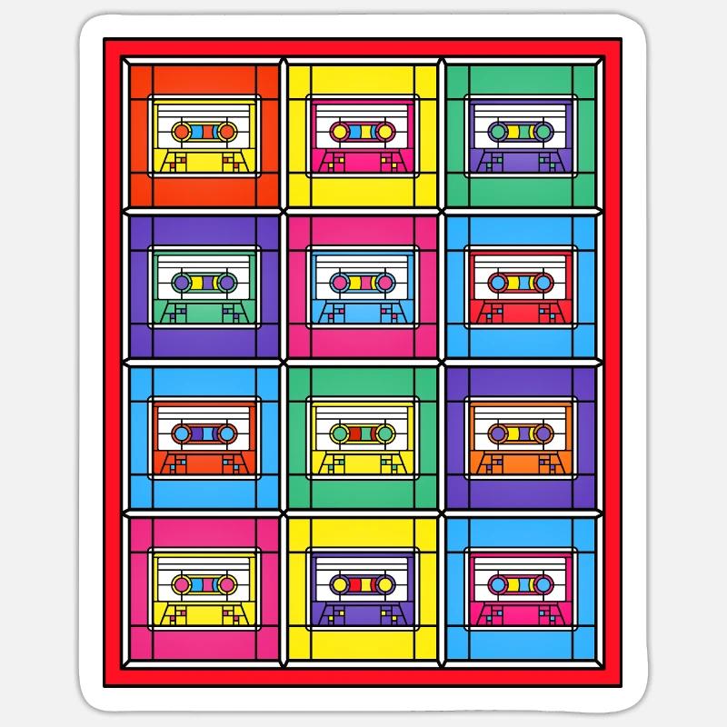 Sticker formato S (10 x 10 cm) - 