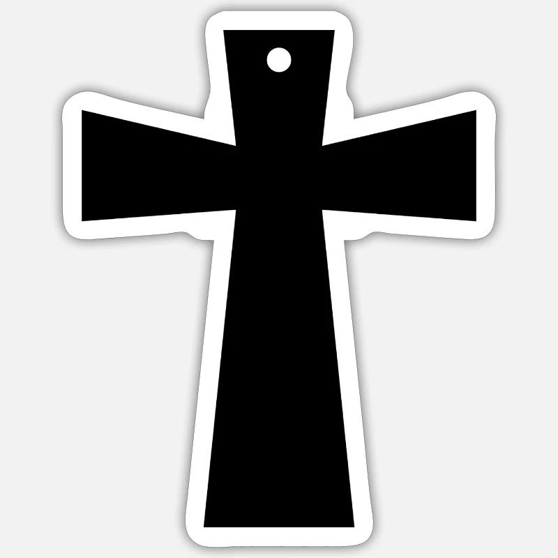 Religionsübergreifend - Sticker Größe S (10 x 10 cm) - Mattweiß