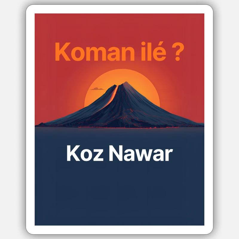 Sticker taille S (10 x 10 cm) - 