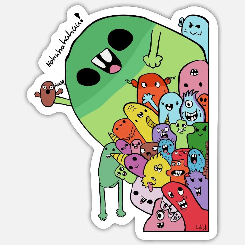 Sticker size S (10 x 10 cm) - 