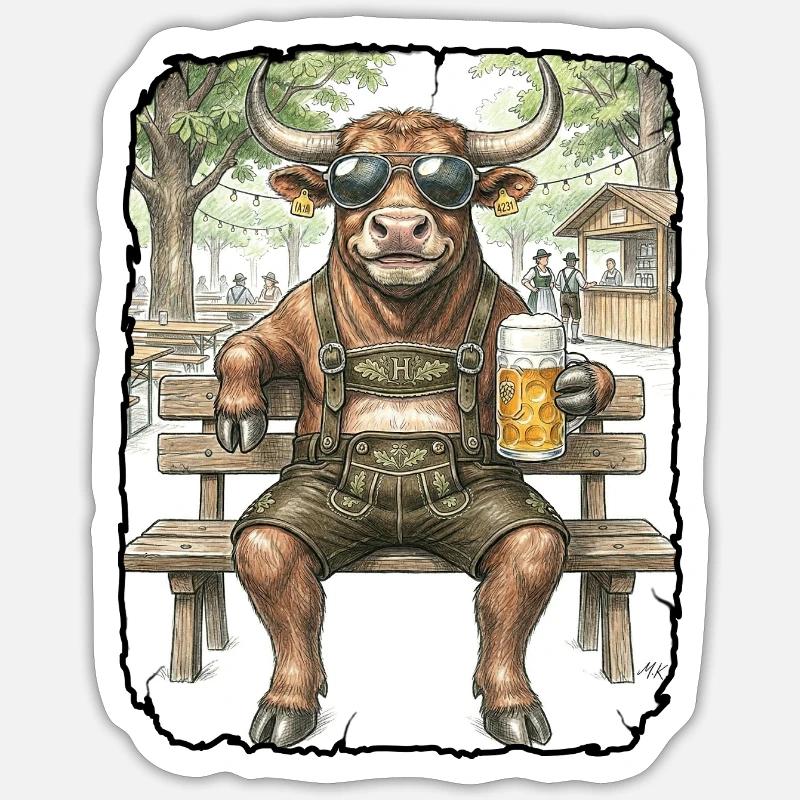 Sticker Größe S (10 x 10 cm) - 