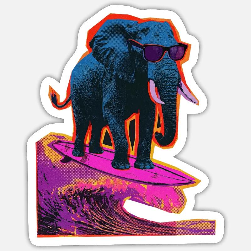 Sticker taille S (10 x 10 cm) - 