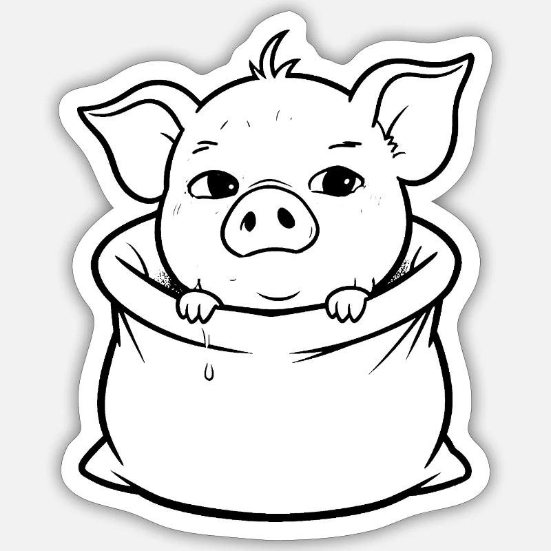 Sticker taille S (10 x 10 cm) - 