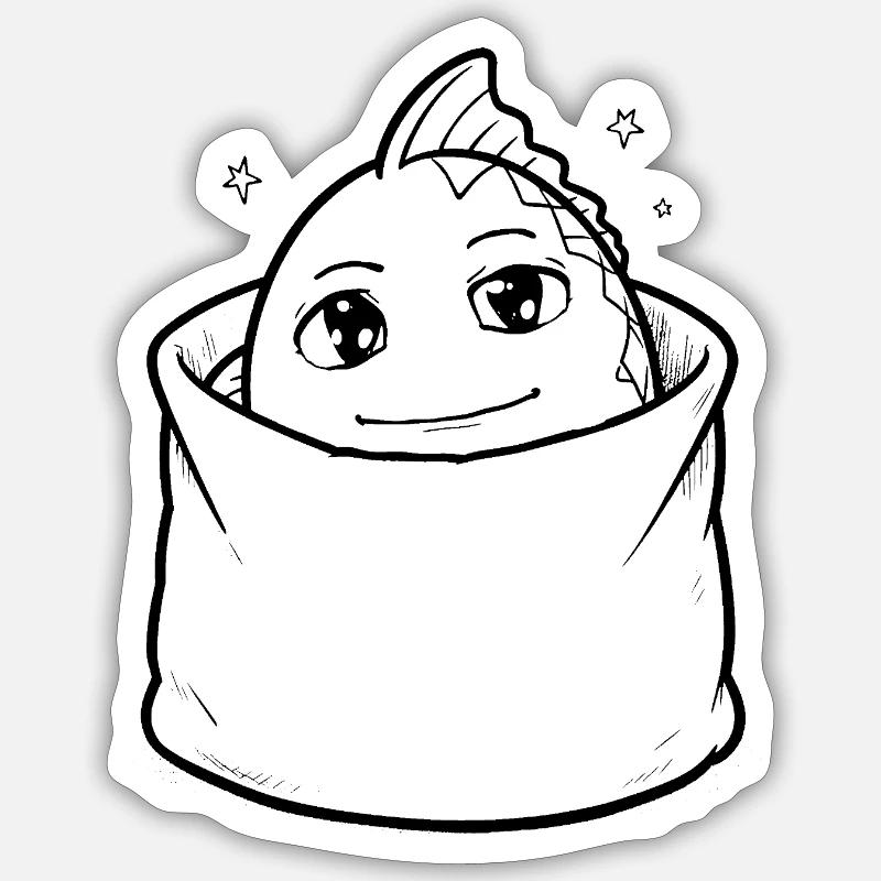 Sticker size S (10 x 10 cm) - 