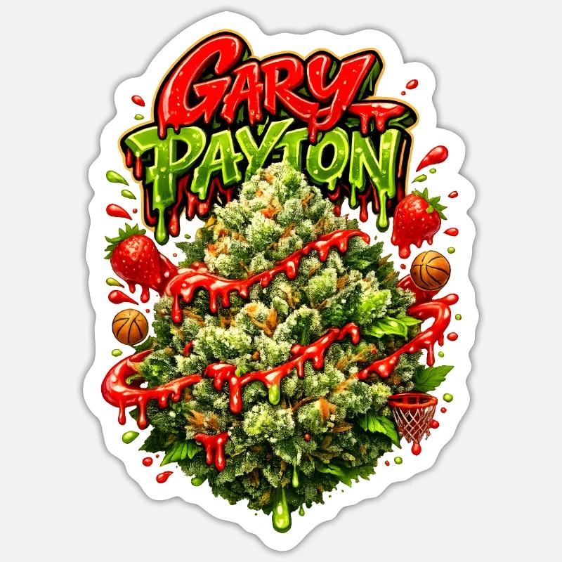 Graffiti de Gary Payton Sticker taille S (10 x 10 cm)