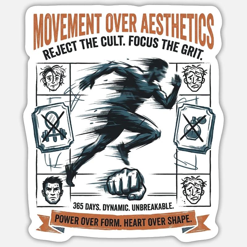 Sticker Größe S (10 x 10 cm) - 