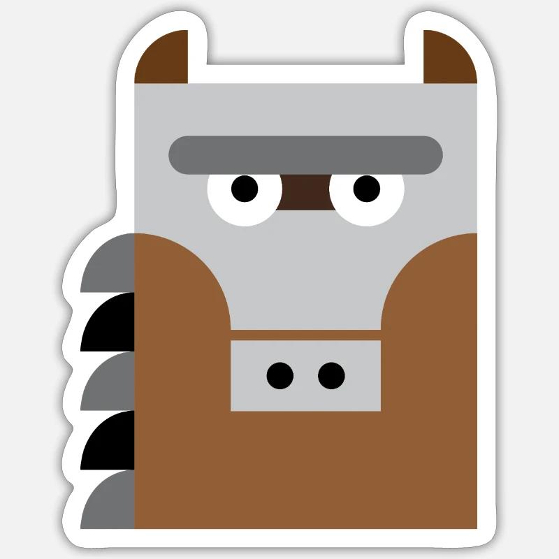 Sticker Größe S (10 x 10 cm) - 