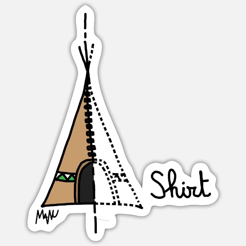 Sticker Größe S (10 x 10 cm) -