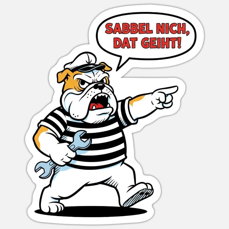 Sticker Größe S (10 x 10 cm) - 