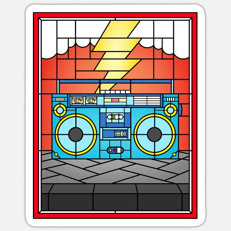Sticker taille S (10 x 10 cm) -