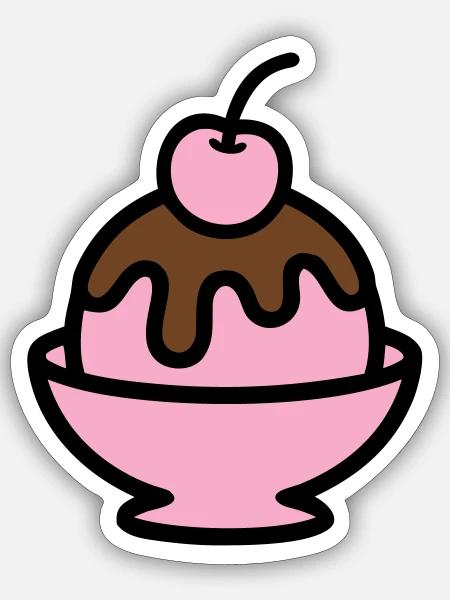 - Sticker size S (10 x 10 cm) - white matte