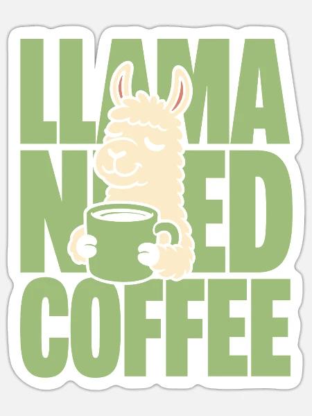 Nap Master – Schlafendes Capybara - Sticker Größe S (10 x 10 cm) - Mattweiß