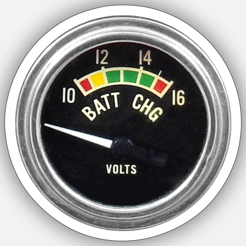 volt - Sticker size S (10 x 10 cm) - white matte