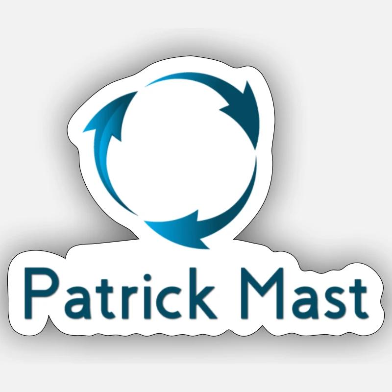 Patrick Mast Sticker Größe S (10 x 10 cm)