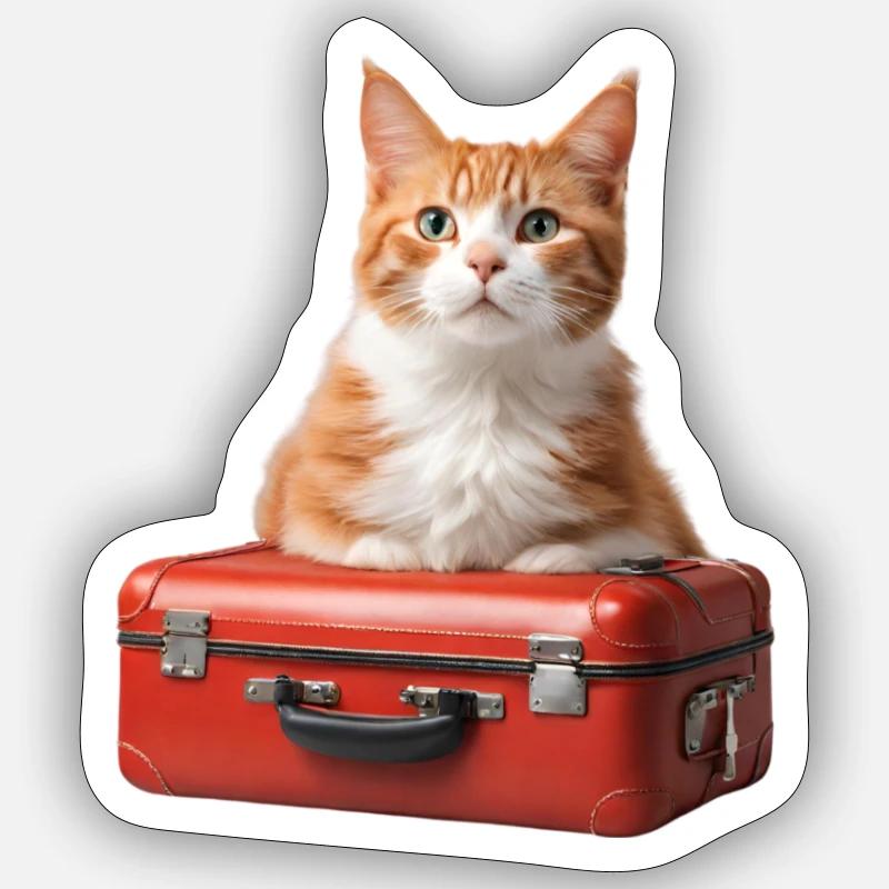 Lebendiger Dschungel Löwe T-Shirt Design Sticker Größe S (10 x 10 cm)