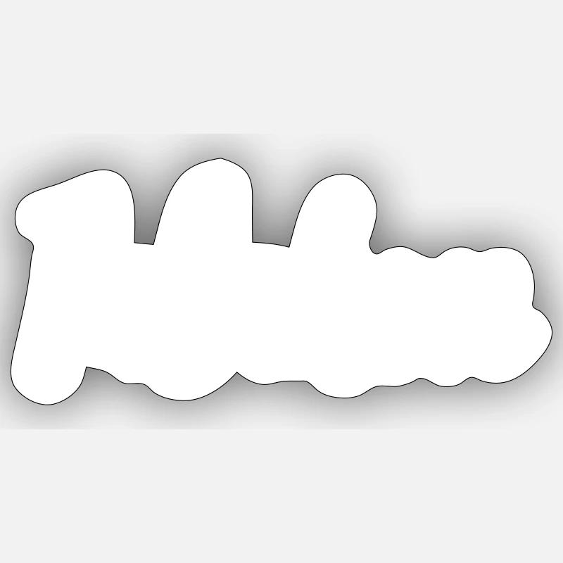 Sticker Größe S (10 x 10 cm) - 