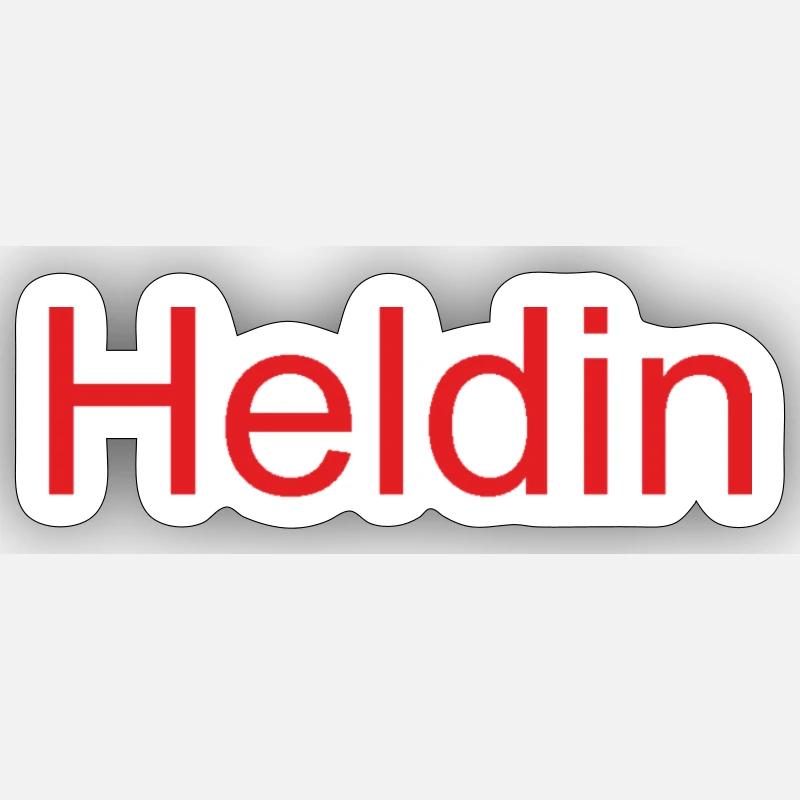 Heldin Sticker Größe S (10 x 10 cm)