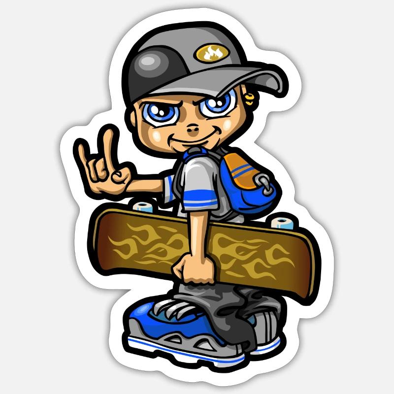 Sticker Größe S (10 x 10 cm) - 