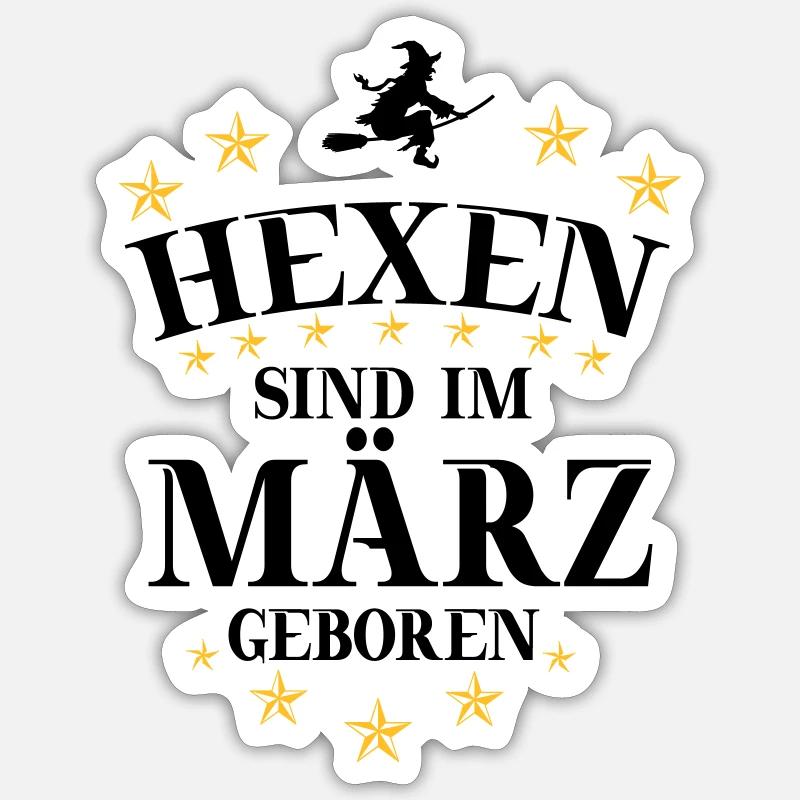 Witches March Sticker size S (10 x 10 cm)