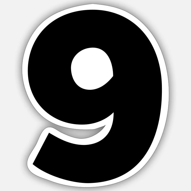 9. Sticker Größe S (10 x 10 cm)