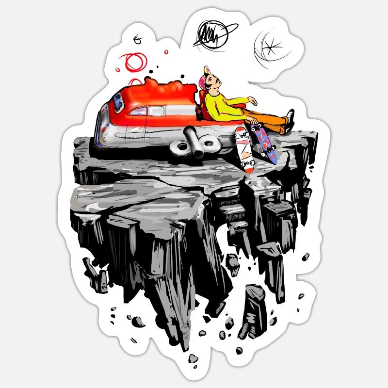 Sticker Größe S (10 x 10 cm) - 