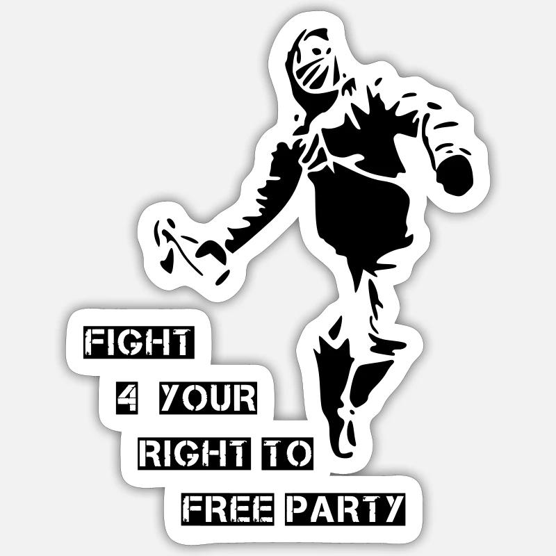 Sticker size S (10 x 10 cm) - 