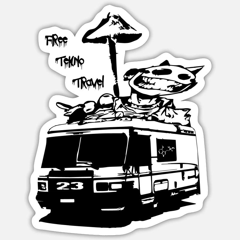 Sticker taille S (10 x 10 cm) - 